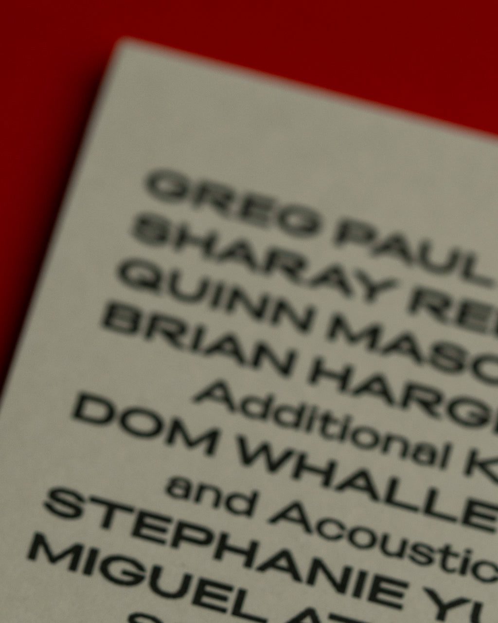 KAMAAL WILLIAMS - STINGS LP - RED