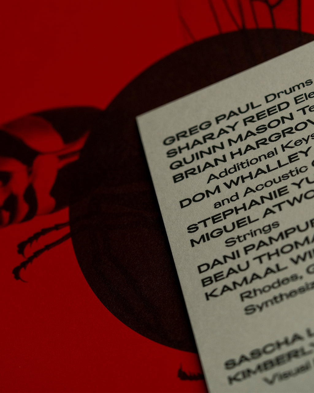 KAMAAL WILLIAMS - STINGS LP - RED